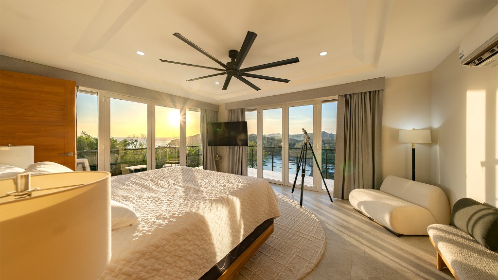 Master bedroom suite